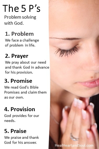 The 5 P's of problem solving with God